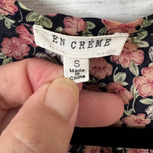 En Crème Size Small Kimono Top - Picture 3 of 5